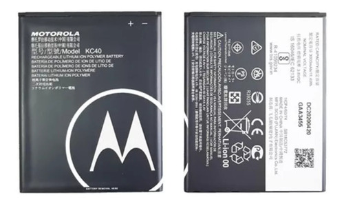 Bateria Motorola E6 Plus Kc40