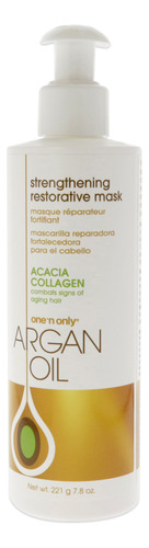 Mascarilla Restauradora Fortalecedora Con Aceite De Argán De