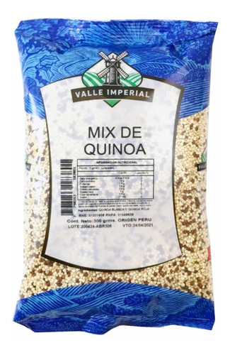 Mix De Quinoa 300 Gr Marca Valle Imperial