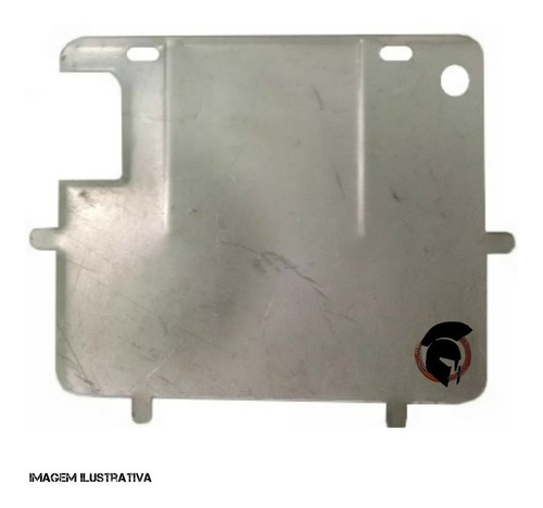 Moldura De Placa Anti Quebra Moto Grande 20 X 17 Chapa 0075