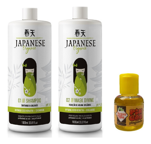 Progressiva Sem Formol Japonesa Alisante S/cheiro + Tonico