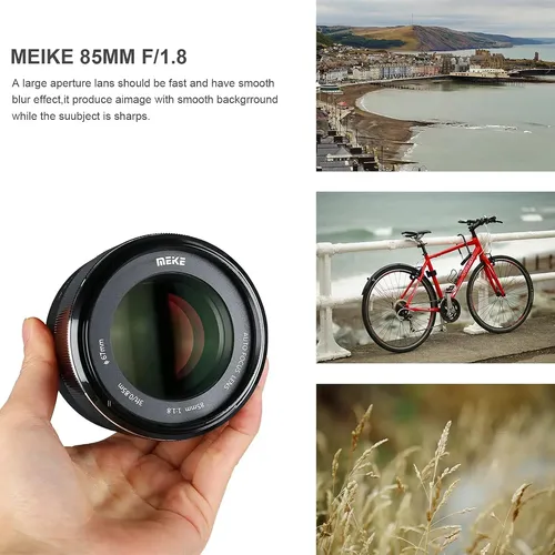 Lente Panasonic Meike 85mm F1.8 L-mount Lumix S1 S5 | MercadoLivre