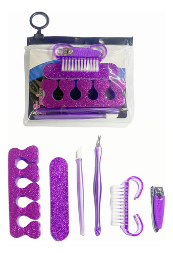 Kit De Manicura Y Pedicura Belleza Personal Set 6 Piezas