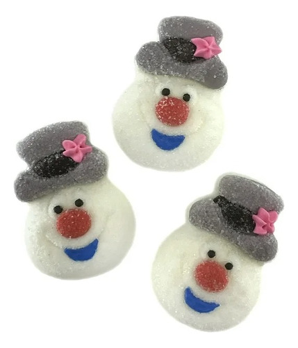 Malvaviscos Hombre De Nieve Frosty The Snowman Navidad 72g