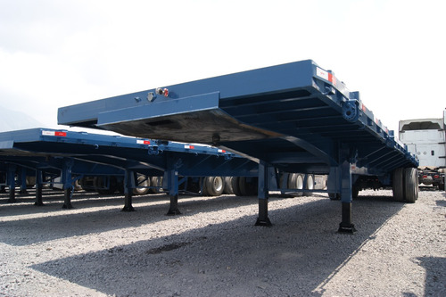 Remolque Plataforma Usada 2 Y 3 Ejes Marca Atro