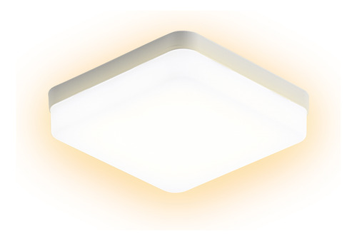 Lámpara De Techo Led 18w Montaje Empotrado Cuadrada Para Coc