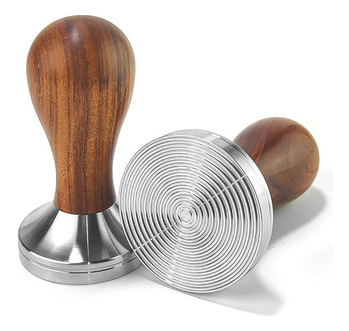 Tamper De Cafe A Presion 5.8cm Circular Acero Inoxidable