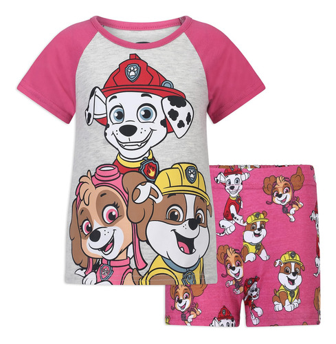 Conjunto De Ropa Paw Patrol Para Niñas, Camiseta Y Pantalone