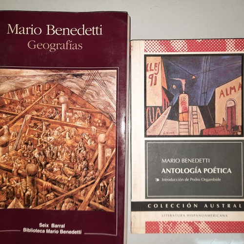 Geografías Y Antología Poética.  Mario Benedetti(muy B Estad
