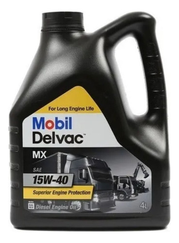 Aceite 15w-40 Mobil Delvac Mx Cl4 4lt.