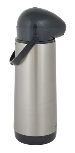 Garrafa Termica Nobile 1,9l Inox Cinza Mor