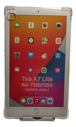 Funda Para Tablet Samsung A7 Lite T225 Transparente Antigolp
