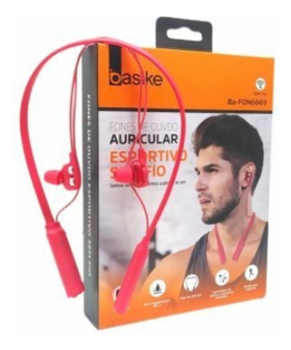 Fone De Ouvido Auricular Esportivo Sem Fio Bluetooth V5.0