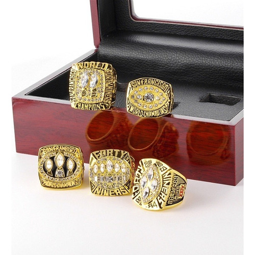 Juego De Anillos De Campeonato De Los San Francisco 49ers