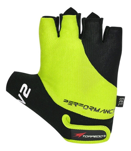 Guante Corto Performance V2 Yellow