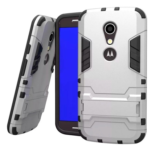 Funda Para Motorola Moto G2 Xt1068 Iron Case Uso Rudo