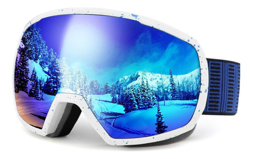 Óculos De Proteção De Neve Para Proteção De Nevoeiro De Esqu