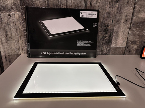 Tablero De Copia Led A4, Almohadilla Luz Rastreo Artcraft