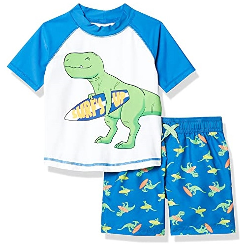 Ropa Para Bebe Traje De Baño Dinosaurios Talla 3t