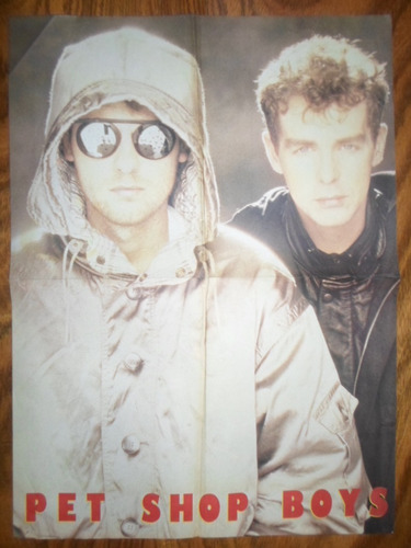 Pet Shop Boys Poster 54 X 42