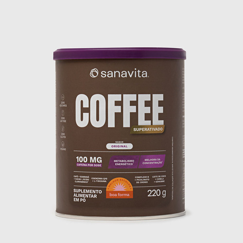 Coffee Superativado Sanavita: Café Com Energia E Disposição