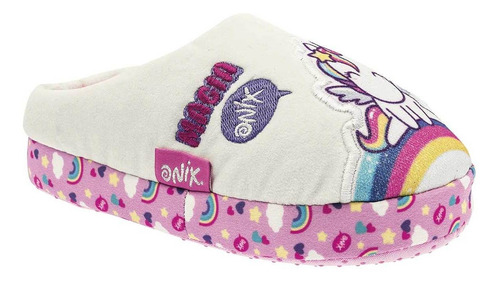 Pantufla Unicornio Niña Arra Oxrr400029 Blanco Mt 097-652