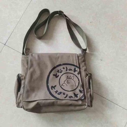 Bolsa De Lona De Gato Hayao Miyazaki Totoro Para Estudiantes