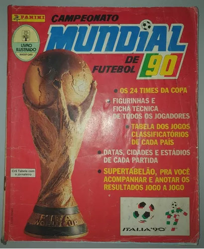 Álbum de Figurinhas - BRASIL CAMPEÃO MUNDIAL DE FUTEBOL