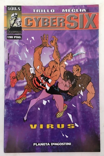 Comic De Autor: Cybersix - Virus, #5 De La Colección Forum