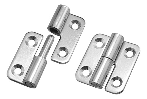 Hinges Desmontables Izquierdos 1.5puLG Acero Inoxidable 304