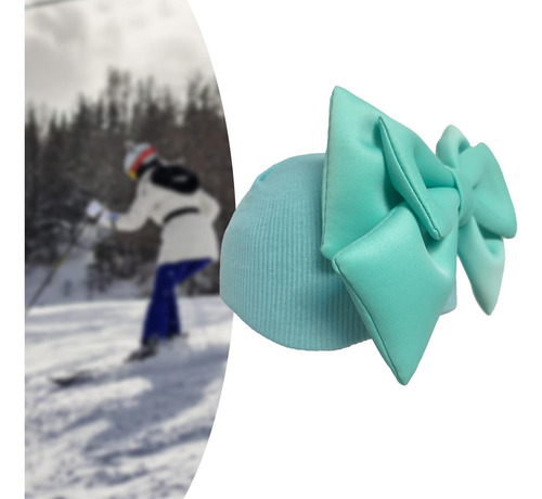 Funda Para Casco De Esquí, Decoración Para Sombrero Rosa