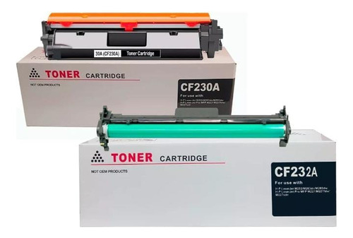 Combo Toner Cf230 Y Unidad De Imagen Cf232a Genéricos M230
