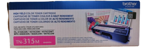 Toner Brother Magenta Tn-315m Original Y Sellado.