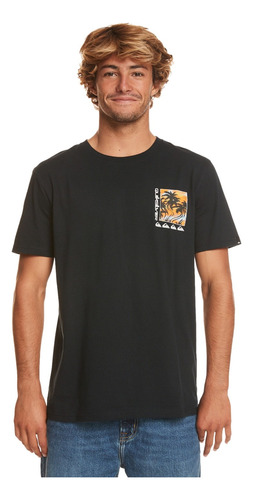 Remera Quiksilver Poster Manga Corta Hombre