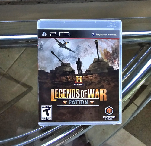 Playstation 3 Legends Of War Patton *** Lacrado ***