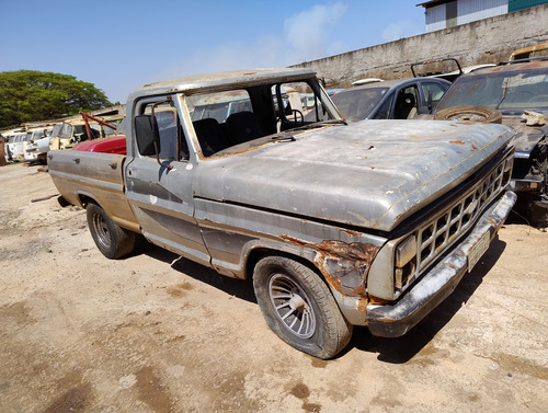 F100 1974 Para Restauração Acompanha Motor V8 292 E Peças