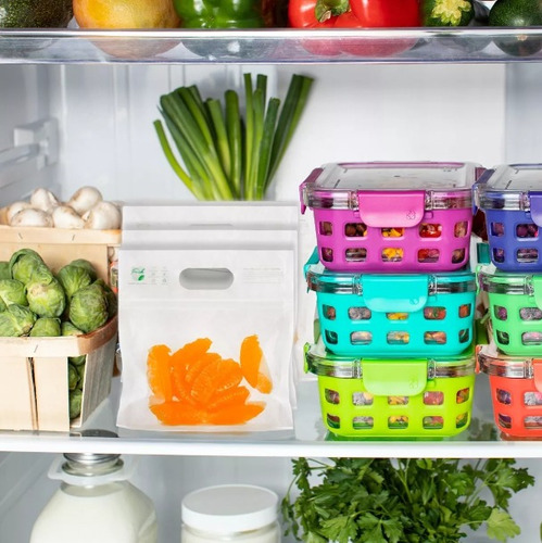 10 Bolsas Conserva Frutas Y Verduras Con Teconologia Ch