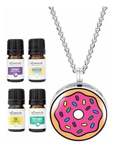 Difusor - Wild Essentials Pink Donut Essential Oil Diffuser 