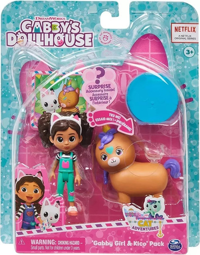 Gabbys Dollhouse - Gabby Y Kiko - Inc Accesorio Sorpresa - 