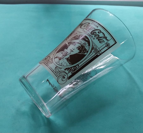 Vaso De Coca Cola Imagen Dama Antigua (Usado)