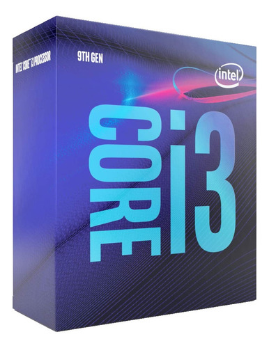 Processador Intel Core I3-9100 6mb 3.6ghz - 4.2ghz Lga 1151