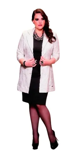 Casaco plus size mercado cheap livre