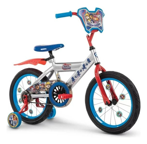 Bicicleta Infantil Huffy Paw Patrol Rodada 16 Plateado 