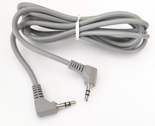 Cable Auxiliar De Audio Jack 3,5mm Spica-spica / 1.8m / Gris