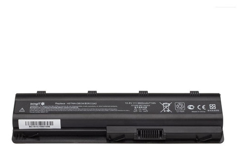 Bateria Para Notebook Hp Pavilion Dv6-6b05st 6000 Mah Preto