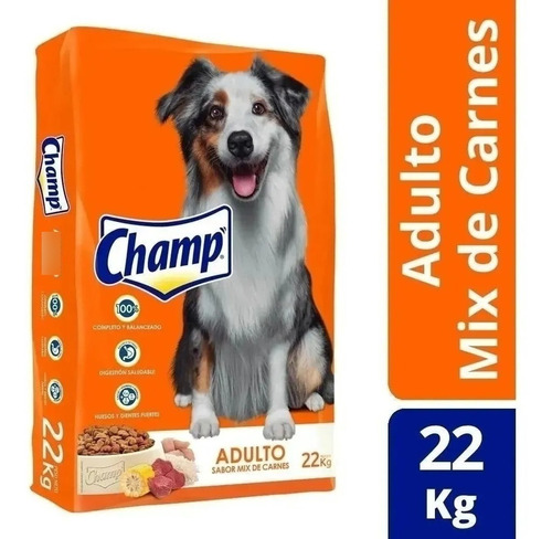 Champ Mix De Carnes X 22 Kg
