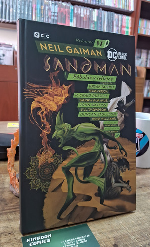 Sandman. Volumen 6: Fabulas Y Reflejos. Biblioteca Sandman. Por Neil Gaiman. Edicion Black Label.