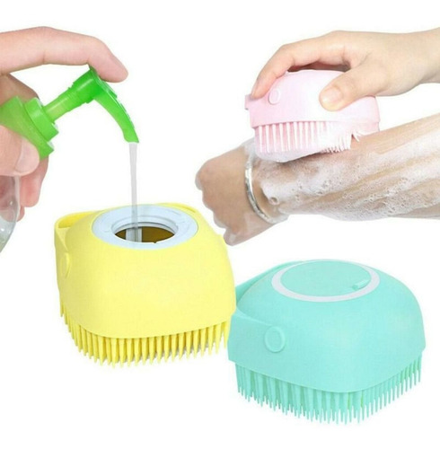 Cepillo De Baño Para Mascotas, Dispensador De Baño Para Perros Y Gatos, Varios Colores