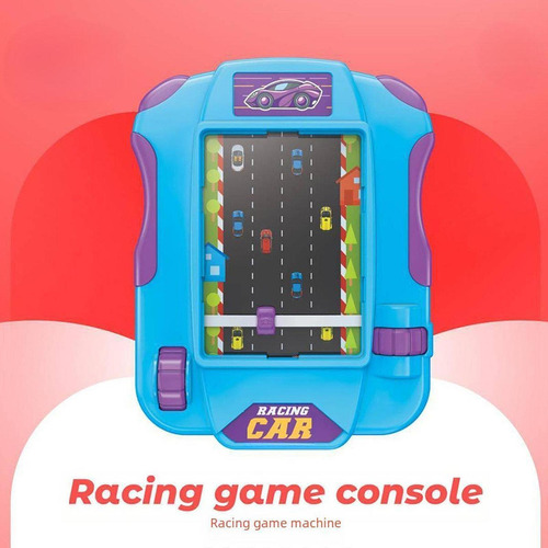 Simulación Educativa Temprana Coche De Carreras Azul