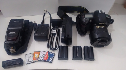 Câmera Fotográfica Nikon D70 +lentes+flash+maleta